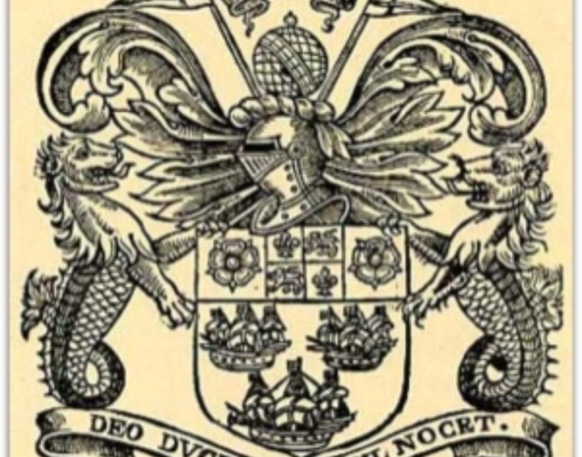 coat of arms of the East India Company 1600-1709