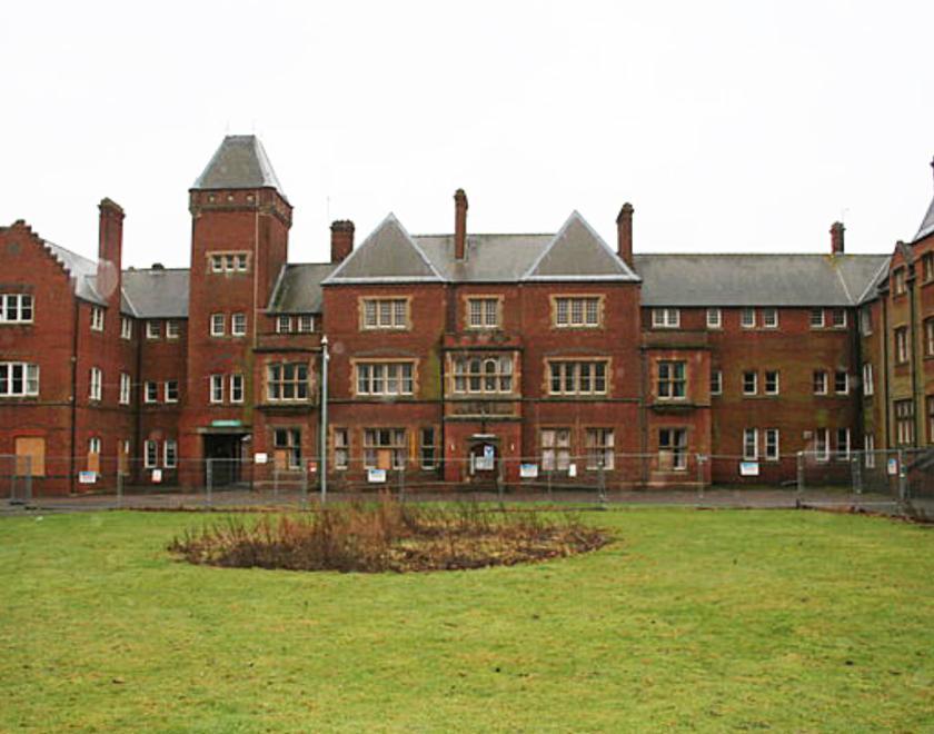 The Fairmile Hospital before it was converted into apartments