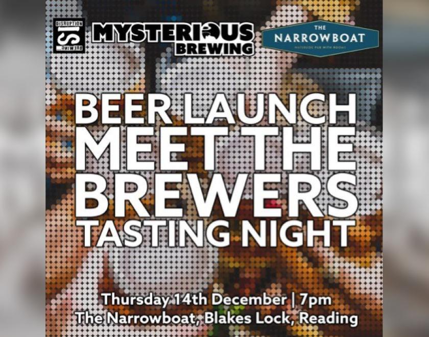 Mysterious Brewing Meet The Brewers Tasting Night