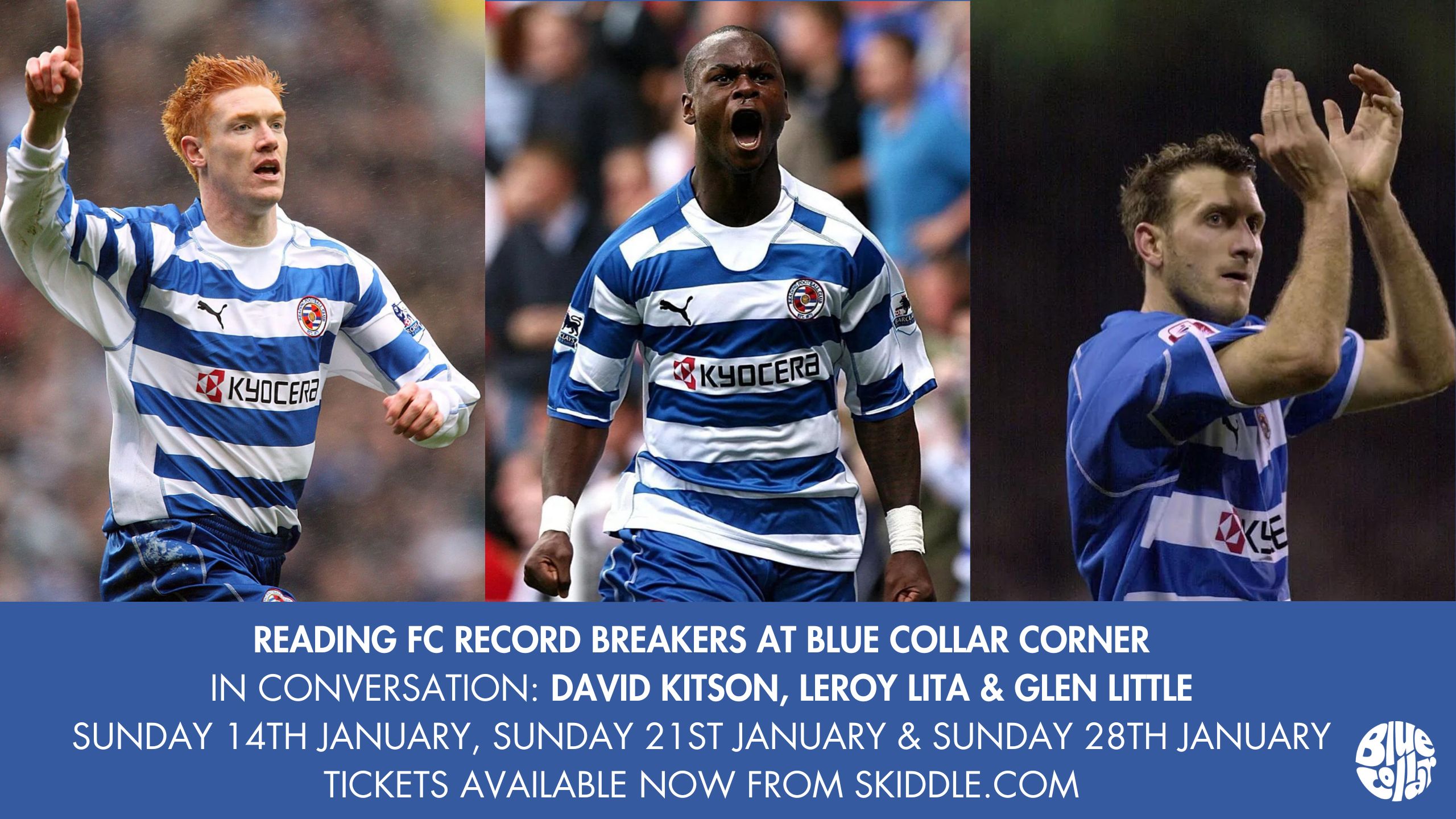 Reading FC Record Breakers at Blue Collar Corner | Whats On Reading