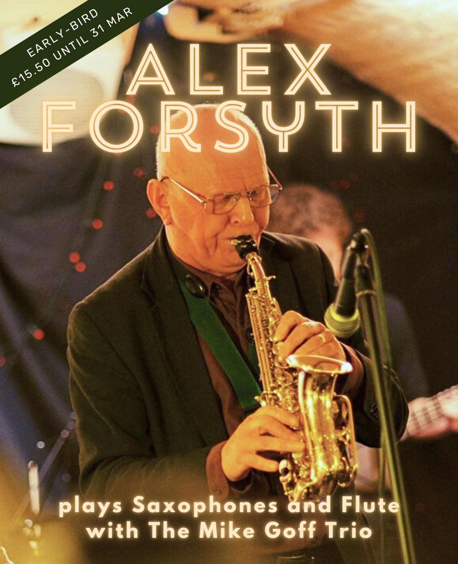 Alex Forsyth: Saxes and Flute | What's On Reading