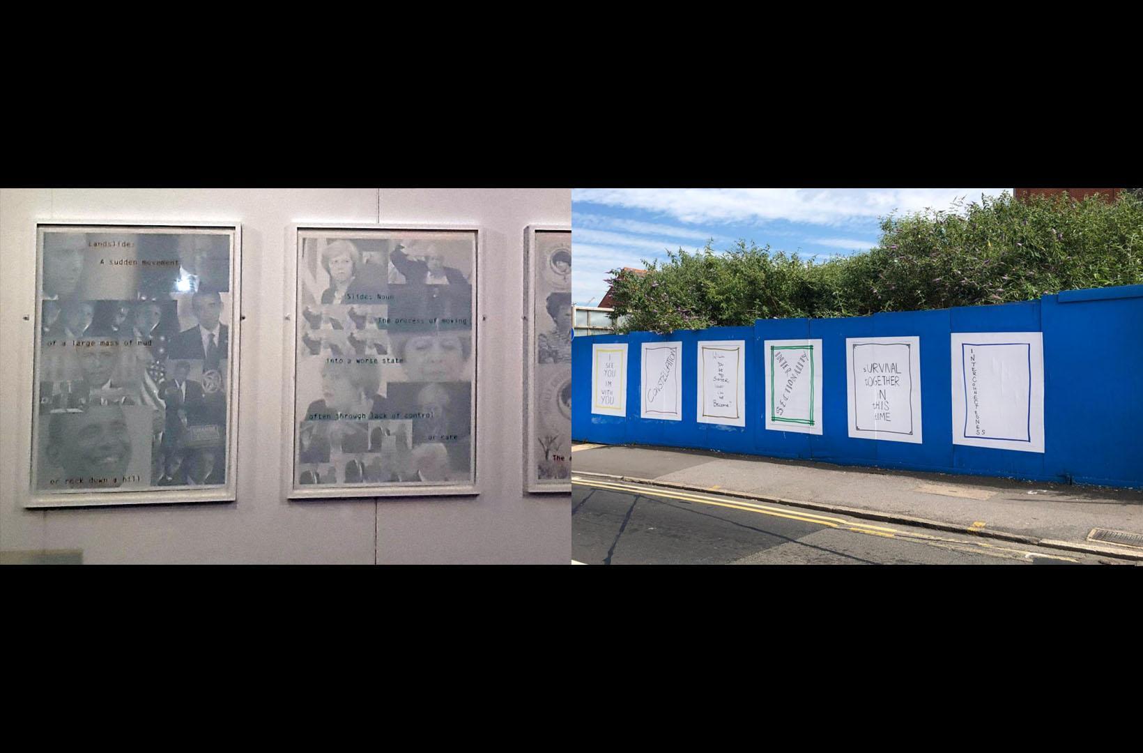 Works from Turner Prize joint winner Helen Cammock on display in Reading