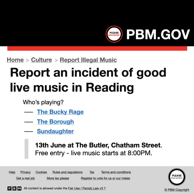 Event info for PBM#3