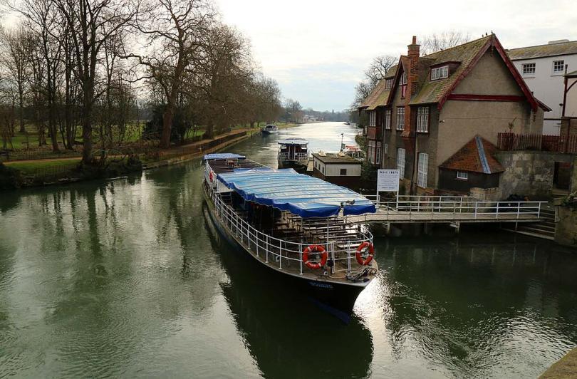 The river Thames in Oxford