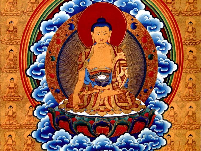 Painting of Shakyamuni Buddha Thangka