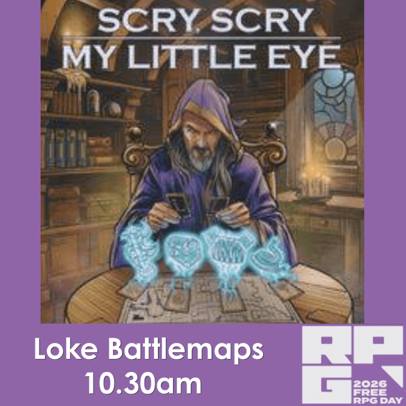 Loke Battlemaps Adventure 10.30am - FREE RPG Day 27/06/26