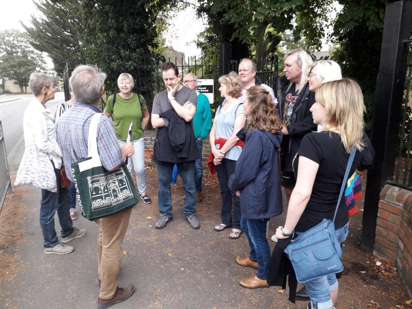 A group of walkers doing this Walkabout 