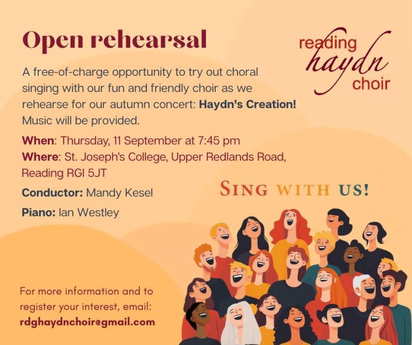 poster for our event