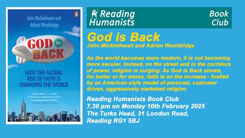 God is Back book club