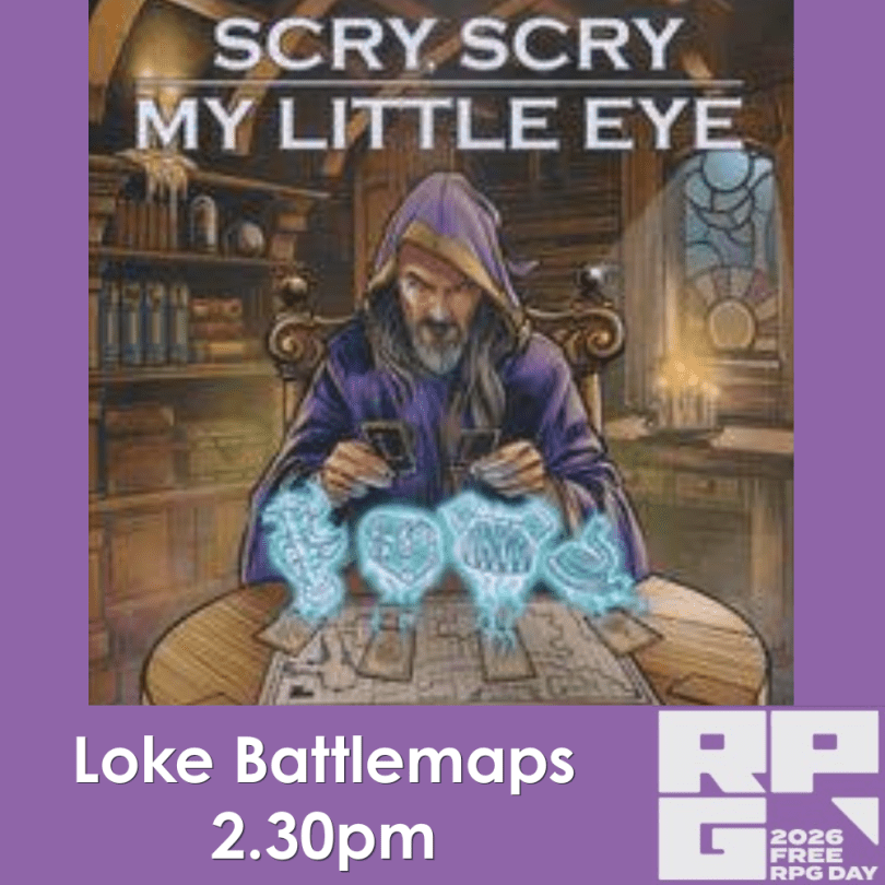 Loke Battlemaps Adventure 2.30pm - FREE RPG Day 27/06/26