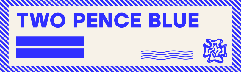 Two Pence Blue