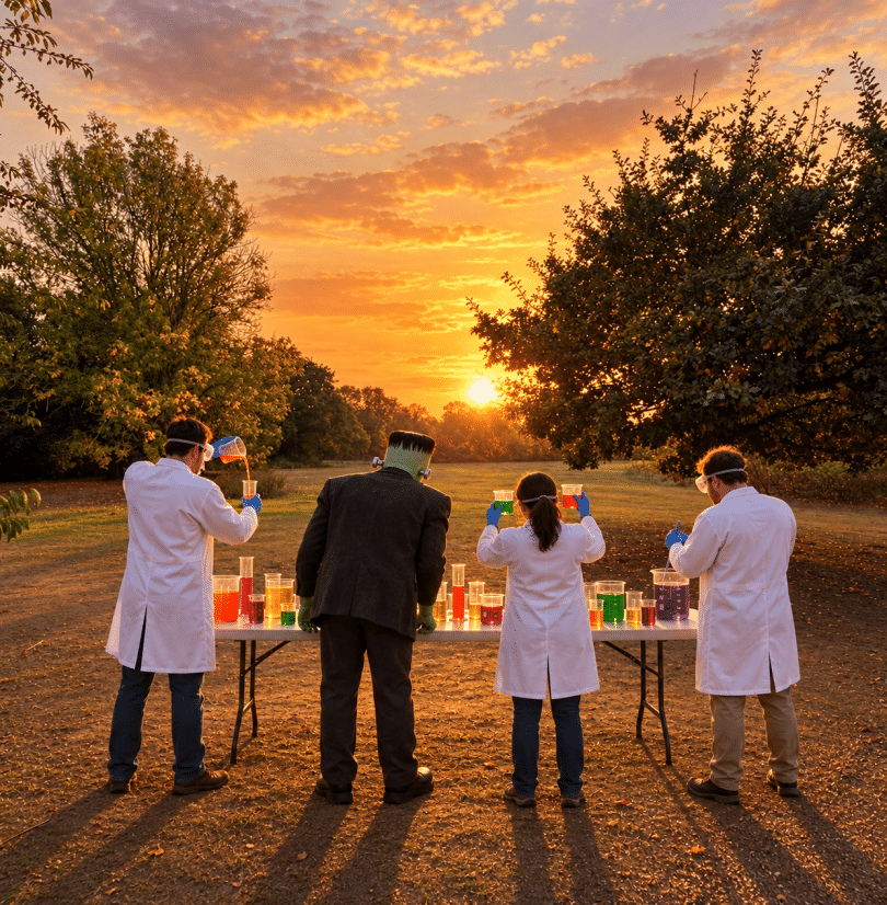 image of potion making in dinton 
