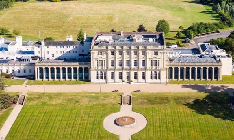 Caversham Park House from the air
