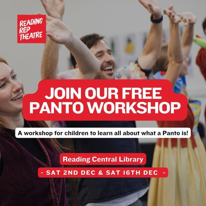 Panto Workshops with Reading Rep Theatre