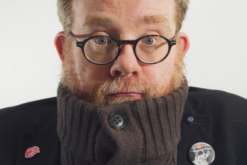 Picture of poet A.F Harrold