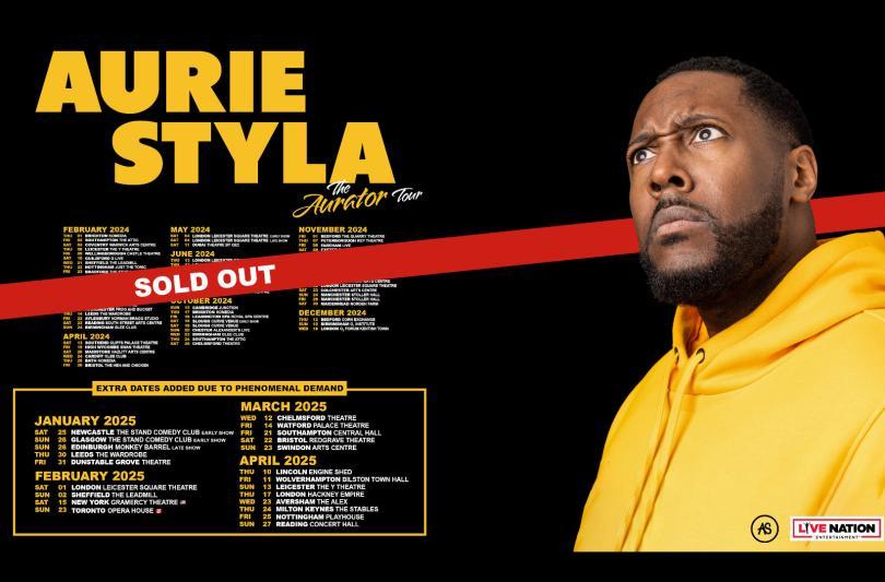 Aurie Styla: The Aurator Tour The Hexagon April 2025