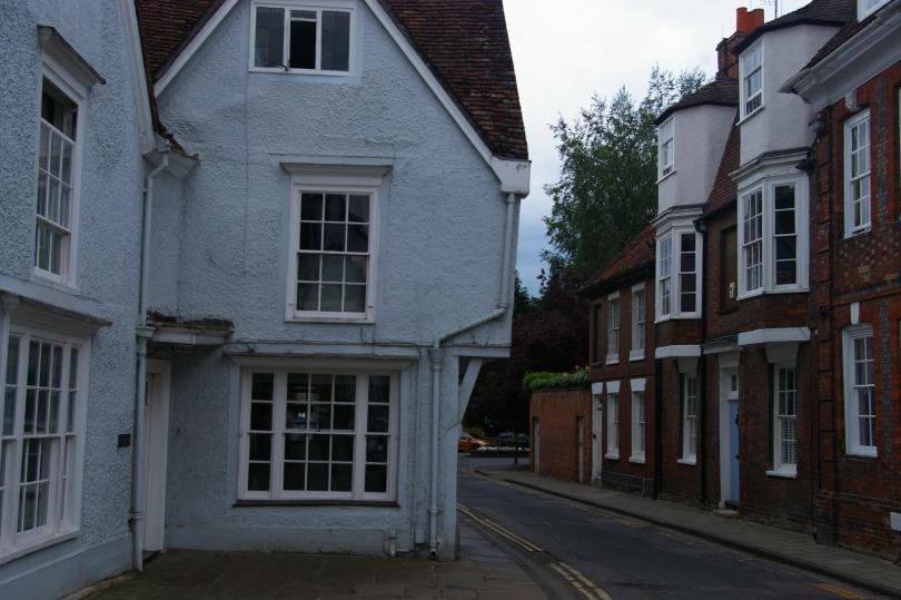 Houses in East St Helen Street, Abingdon