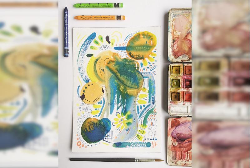 Abstract Watercolours