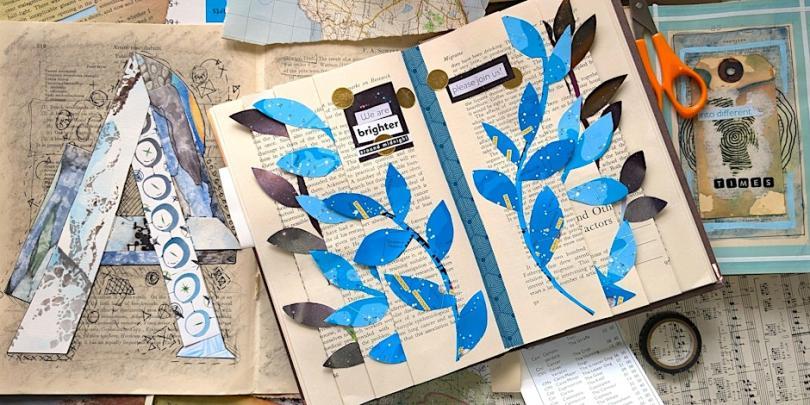 Altered book hour - Bookface special edition