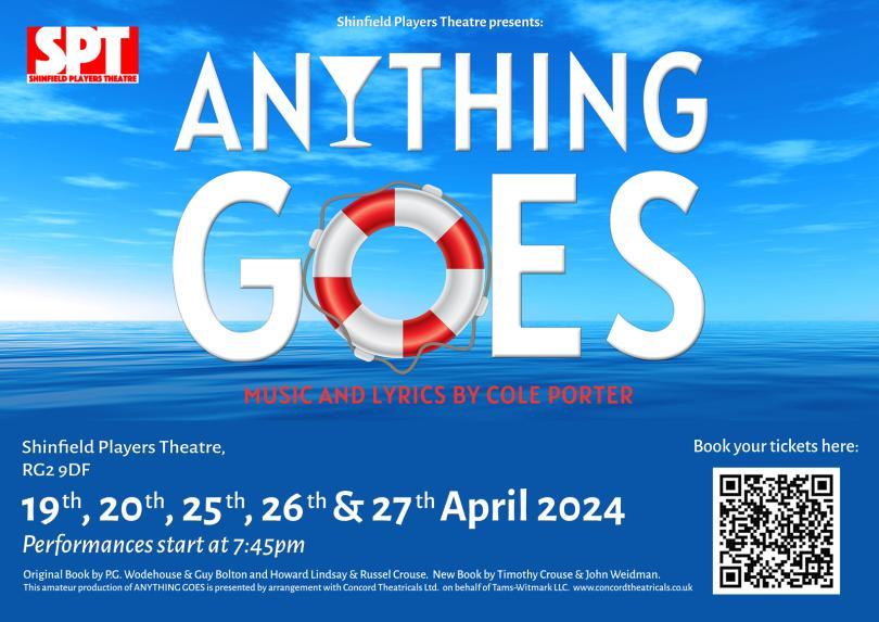 Anything Goes at Shinfield Players Theatre