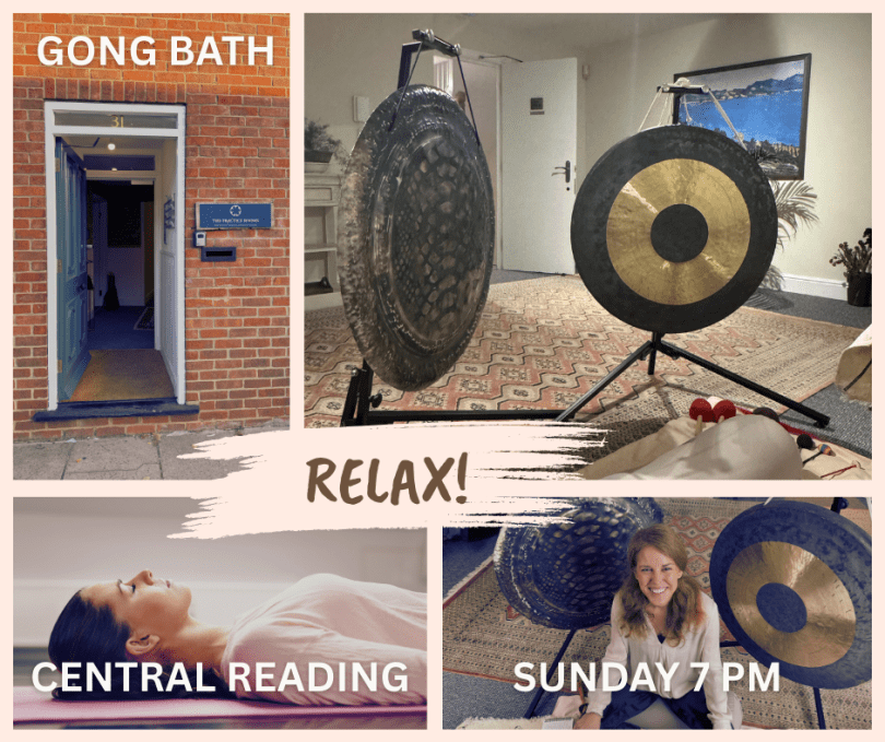 Image showing the venue entrance, inside and RGP with the instruments.