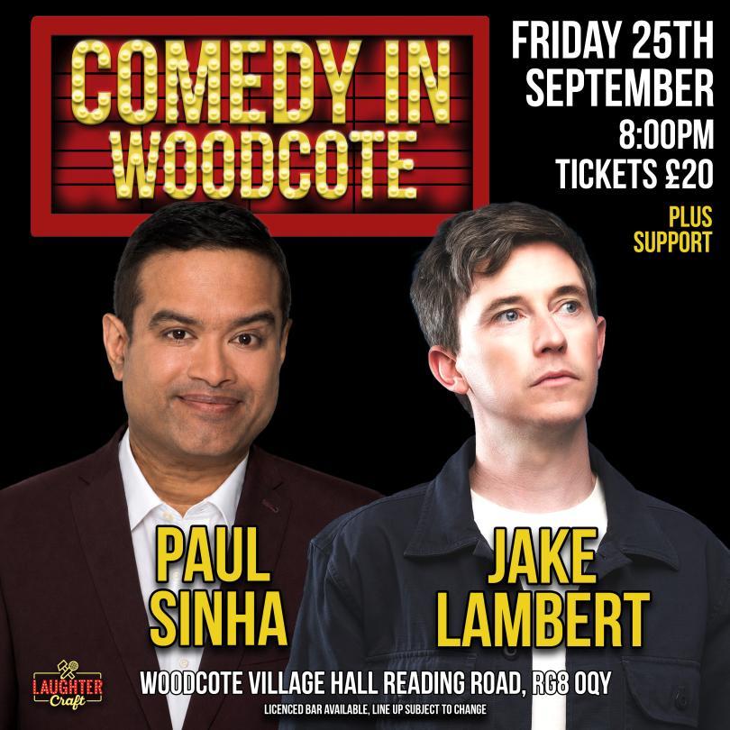 Poster of a comedy night