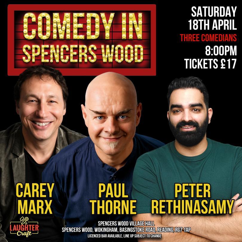 Poster of a comedy night