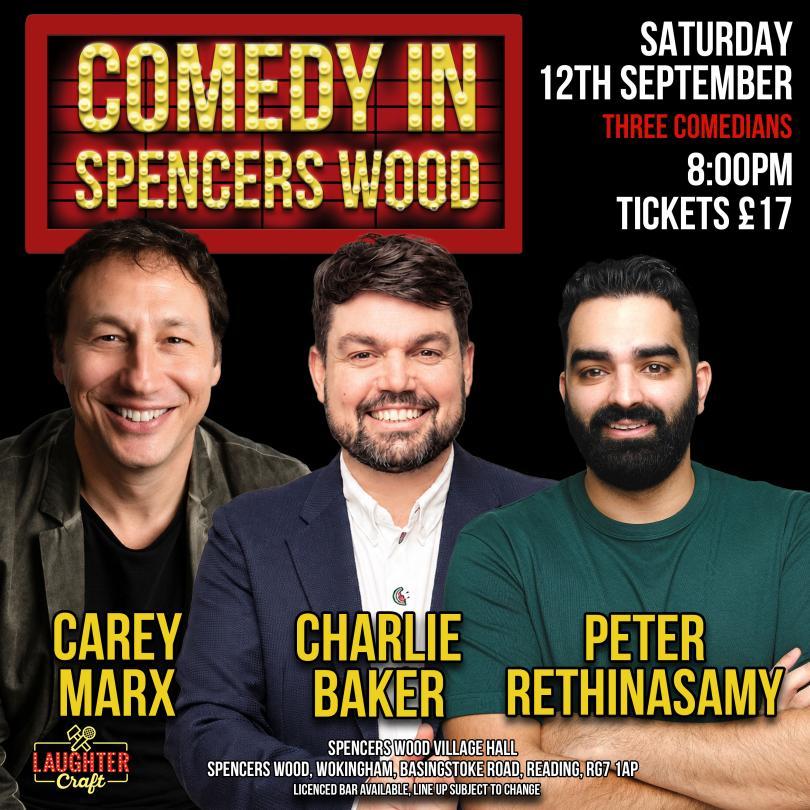 Poster of a comedy night