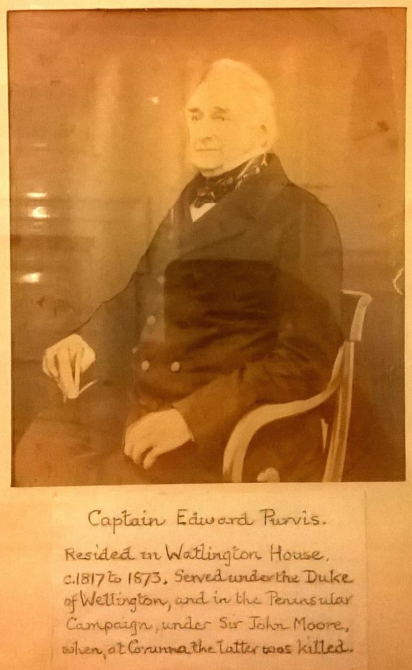 Capt. Purvis ghost haunts a famous house in Reading