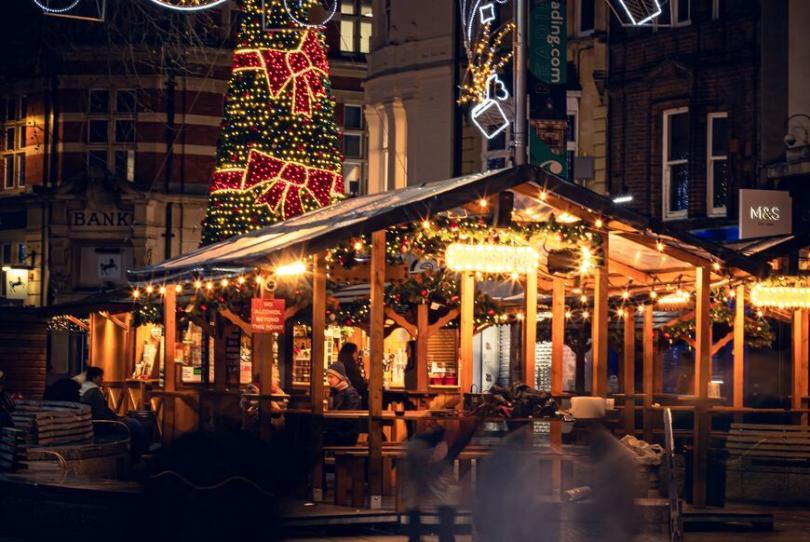 Christmas market on Broad Street