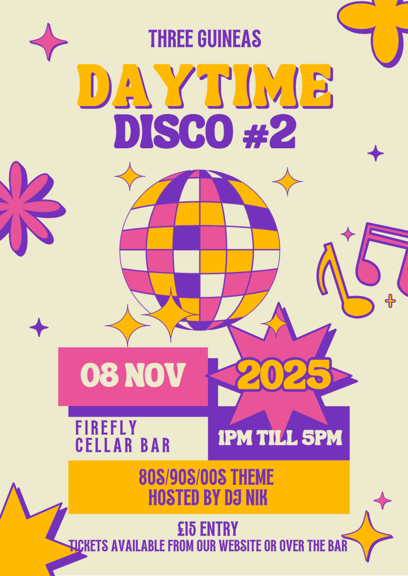 poster for the day time disco