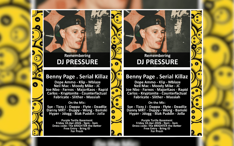 Remembering DJ Pressure 🕊️    Friday 10th April here is going to be a big emotional night Starting at 9pm, a massive party to celebrate the life of a Reading legend, who left his mark on us all in ways that no other could. Expect love, energy, memories and DnB, the music he loved 9Pm Turtle Basement  FREE ENTRY / 18+ ID Required 