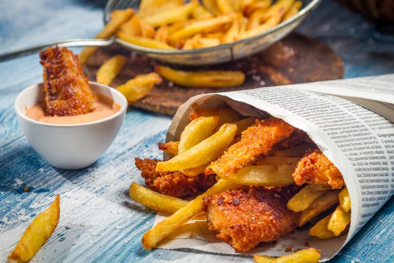 Fish and Chips pairing with Wine