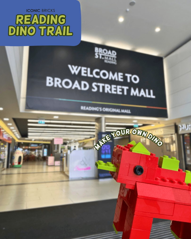 Homemade LEGO Dinosaur at Broad Street Mall