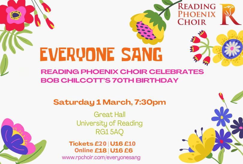 Everybody Sang Poster