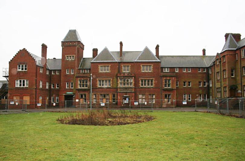 The Fairmile Hospital before it was converted into apartments