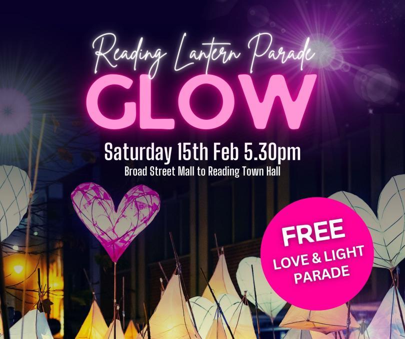Reading Lantern Parade GLOW logo