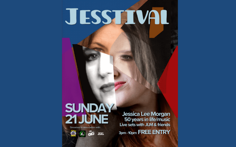 Jessica Lee Morgan presents Jesstival a Purple Turtle Takeover In association with The GiG TV Show  Reading born and bred musician, Jessica Lee Morgan, celebrates her 50th anniversary with an all-star jam at The Purple Turtle.  Jessica invites her friends to celebrate 50 years in the business (and life) with micro-sets of her favourite songs played with some of her favourite people.  Expect rock’n’roll, some of Jessica’s own greatest hits, band members from Those Were The Days and Holy Holy, seasoned perfor
