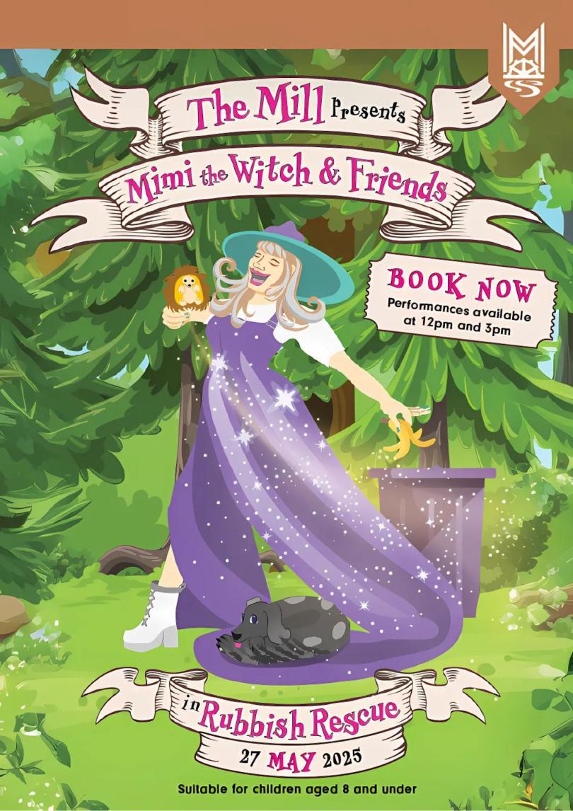 Mimi The Witch show poster.