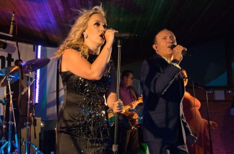 Madison Heights performing at The Jazz Café in Reading.