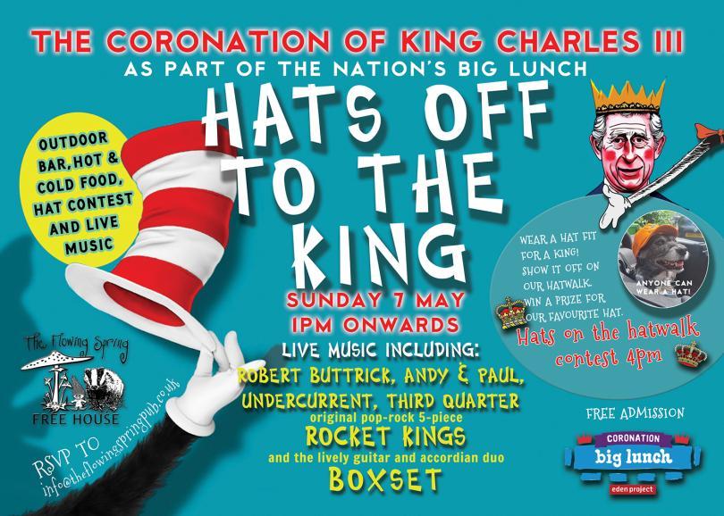 Hsts Off To The King Garden Party at The Flowing Spring, 7 May