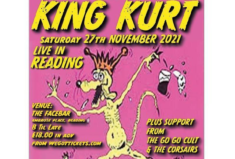 King Kurt logo and poster