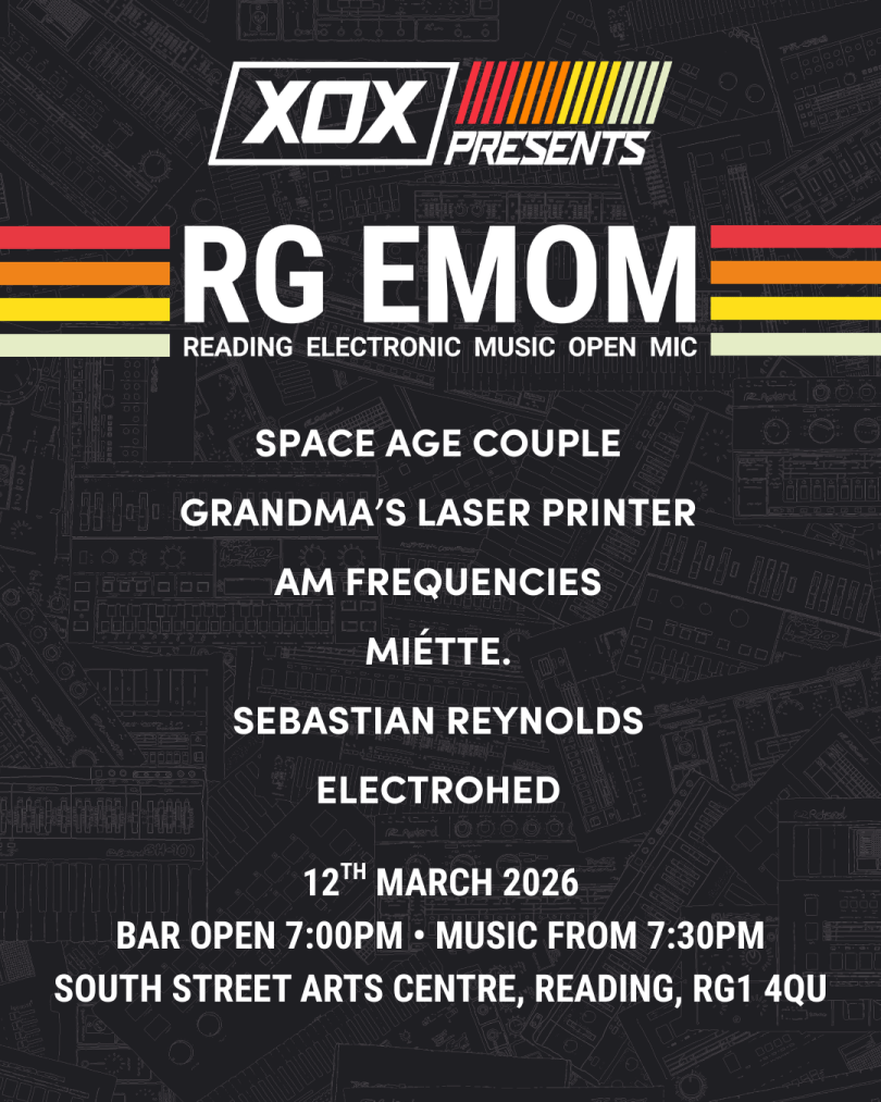 RG EMOM logo with text as shown below