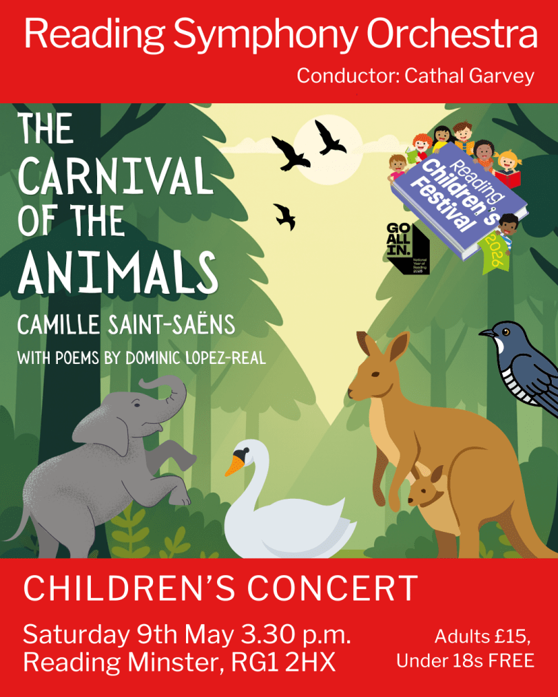 Banner showing the event details