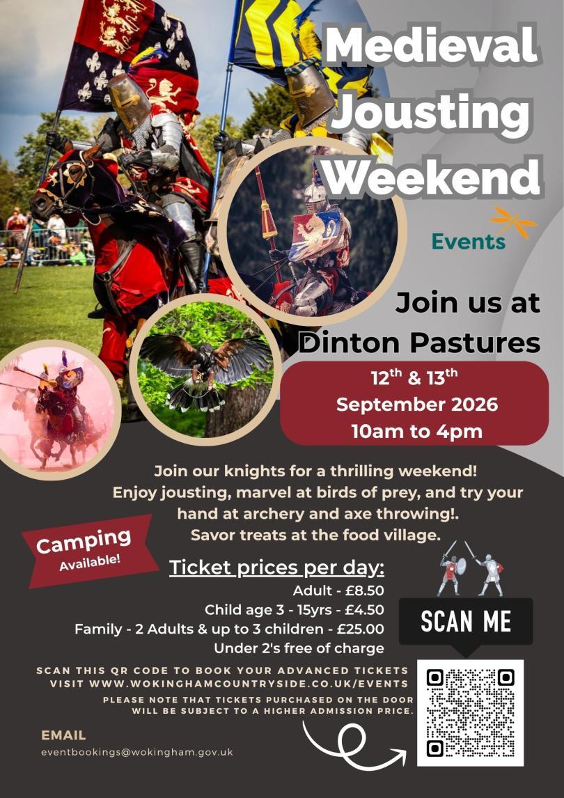 Medieval Jousting Poster 