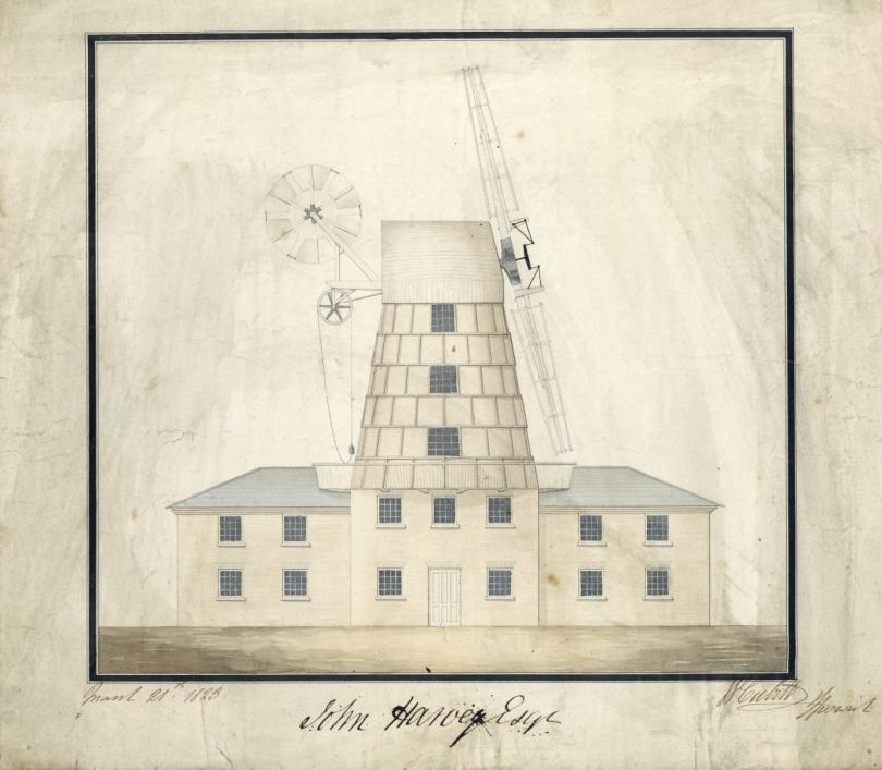 drawing of mill