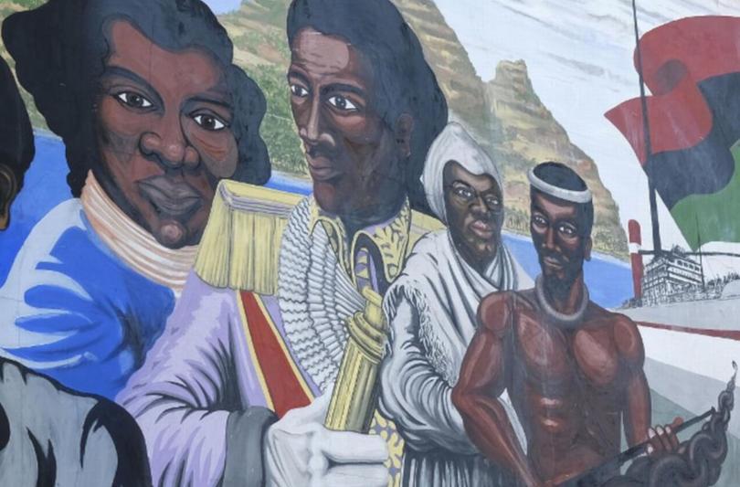 Reading Black History Mural