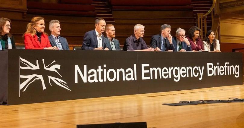 National Emergency Briefing in Westminster: Speakers