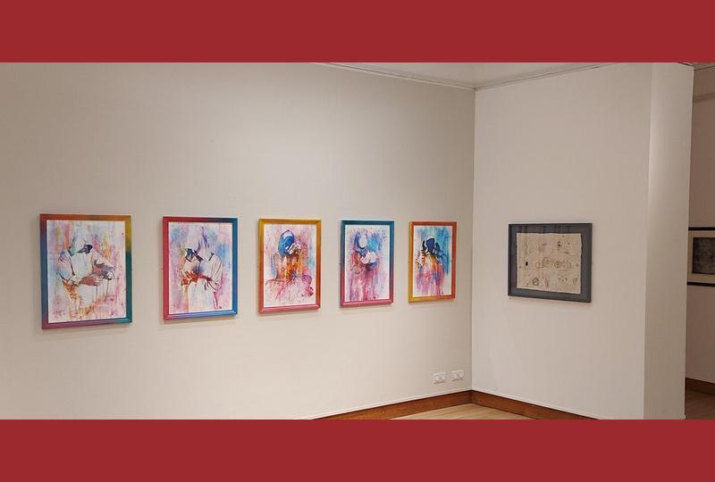 Prayer Teakster (series of five), Hands of Otherness, Madhu Manipatruni.