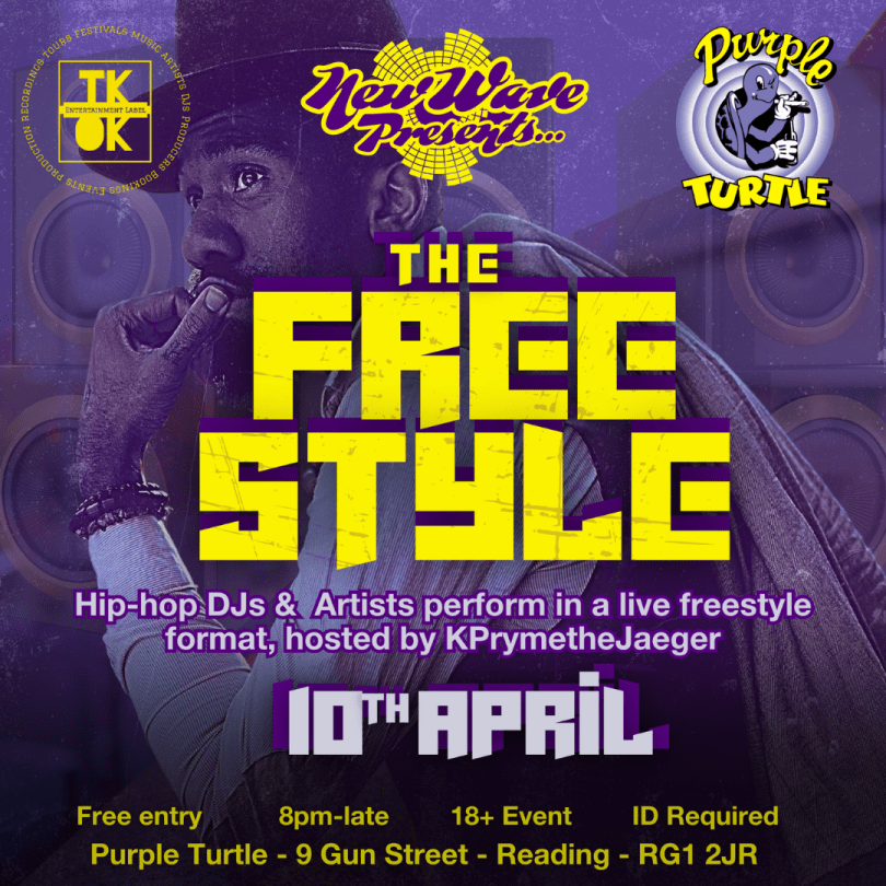 New Wave Collective presents...  "The Freestyle" Hip Hop DJs and Artists Host - KPrymeTheJaeger   FREE ENTRY / 18+ ID Required